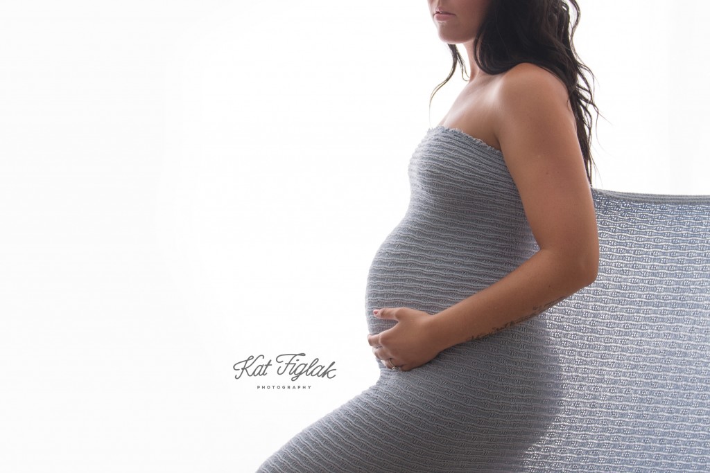 Pregnant mom silhouette photo